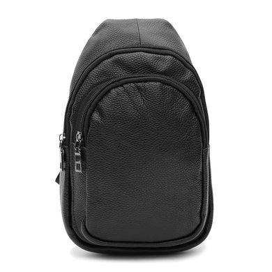 Мужской кожаный рюкзак Keizer K1087bl-black
