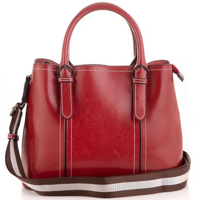 Женская кожаная сумка бордовая Grays GR3-8501R Бордовый