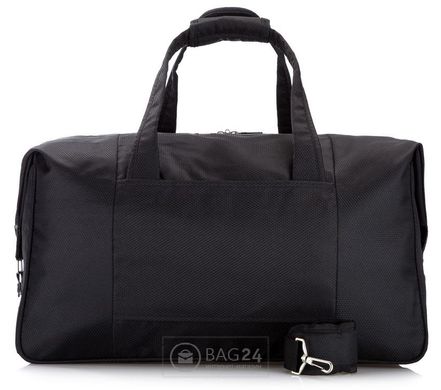 Елітна дорожня сумка чорного кольору WITTCHEN 56-3-117-10, Чорний