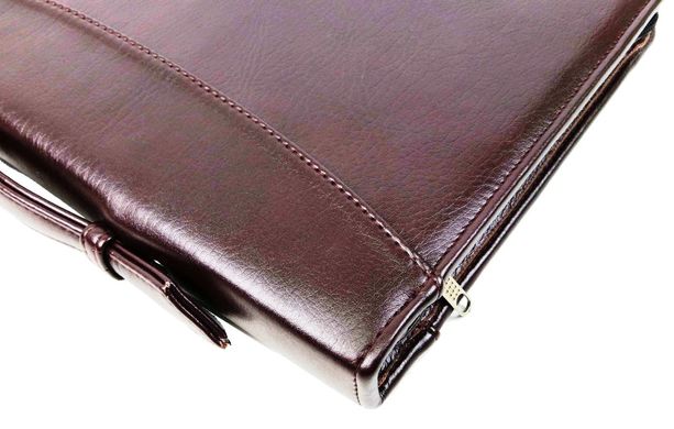 Папка-портфель деловая из эко кожи Exclusive 710400 бордовая