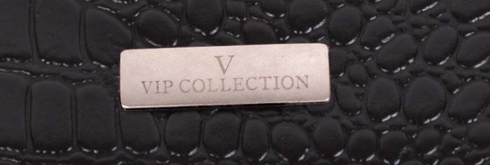 Великолепная сумка для ноутбука Vip Collection Украина 2411A croc, Черный