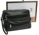 Мужская кожаная сумка-борсетка 41410 SUPER-BIS черный, 24х16х8 см