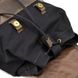 Міський рюкзак RAc-0010-4lx з канваса і натуральної шкіри Чорний