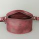 Натуральная кожаная поясная сумка бордовая винтажная Blanknote TW-BeltBag-mars-crz