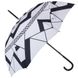 Зонт-трость женский механический GUY de JEAN (Ги де ЖАН) FRH-ARLEQUINH1 Белый