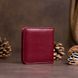 Маленький гаманець на кнопці жіночий ST Leather 19236 Бордовий