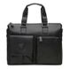 Мужская кожаная сумка Borsa Leather K18825-black