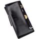 Бумажник мужской вертикальный из кожи алькор на кнопках SHVIGEL 16177 Черный