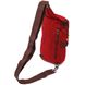 Стильная плечевая сумка для мужчин из плотного текстиля Vintage 22189 Бордовый