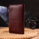 Вертикальний гаманець для жінок з натуральної шкіри CANPELLINI 21645 Бордовий