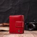 Женский вертикальный компактный кошелек из натуральной кожи ST Leather 19437 Красный