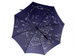 Зонт-трость женский полуавтомат DOPPLER (ДОППЛЕР) DOP74065ST Синий
