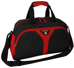 Спортивна сумка 24L Corvet SB1028-85 чорна з червоним