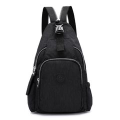 Жіночий текстильний рюкзак Confident WT1-A-06A Чорний