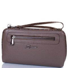Женская кожаная сумка-клатч DESISAN (ДЕСИСАН) SHI2012-283 Бежевый