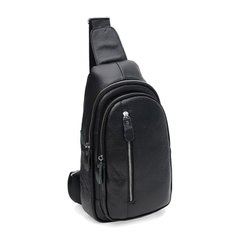 Мужской кожаный рюкзак Keizer K15609bl-black