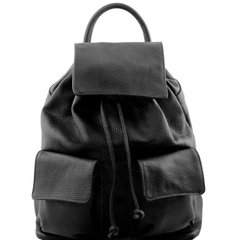 Жіночий шкіряний рюкзак Tuscany Leather TL141553 Sapporo Чорний