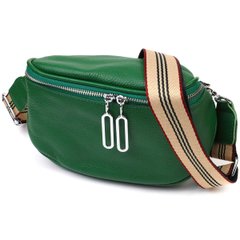 Модная женская сумка через плечо из натуральной кожи 22124 Vintage Зеленая