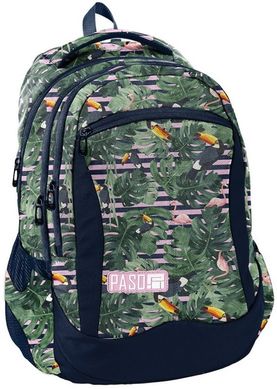 Яркий женский рюкзак 25L Paso Jungle PPMS19-2808