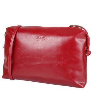 Женская сумка из качественного кожезаменителя LASKARA (ЛАСКАРА) LK10192-red Красный
