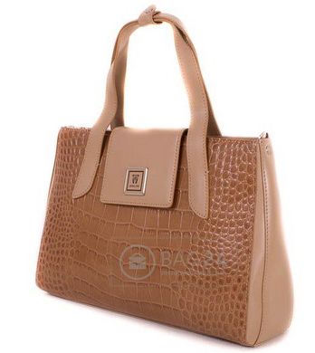 Дорога жіноча сумка з високоякісної шкіри WANLIMA W12029480014-coffee, Бежевий
