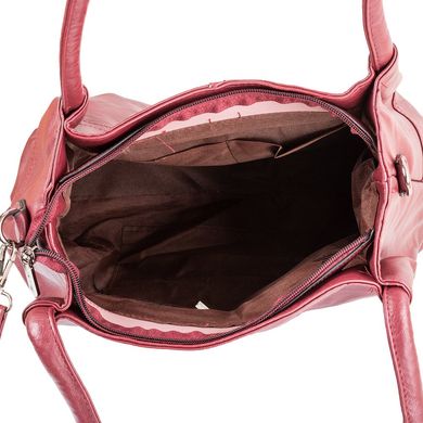 Женская сумка из качественного кожезаменителя VALIRIA FASHION (ВАЛИРИЯ ФЭШН) DET1849-17 Бордовый