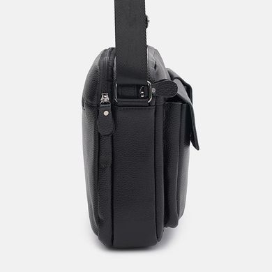 Мужская кожаная сумка Keizer K1711bl-black