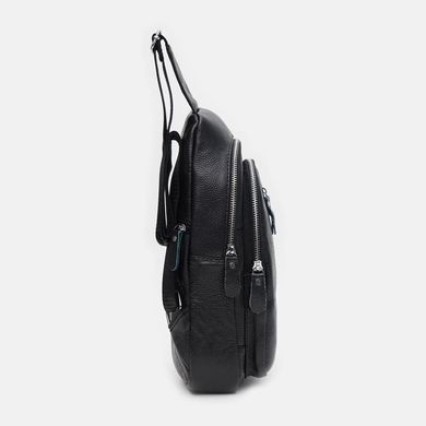 Чоловічий рюкзак шкіряний Keizer K15609bl-black