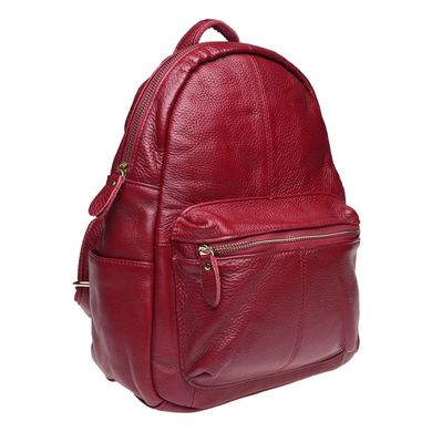 Жіночий шкіряний рюкзак Keizer K1339-red
