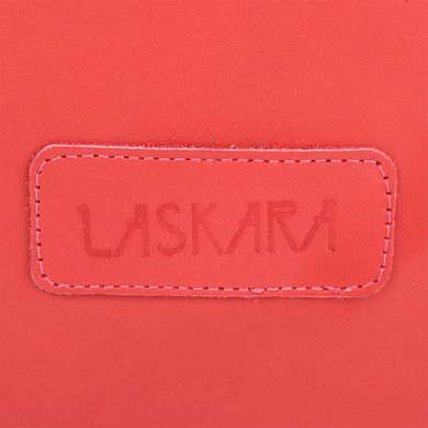 Женская кожаная сумка LASKARA (ЛАСКАРА) LK-DD212-red-black-silver Красный