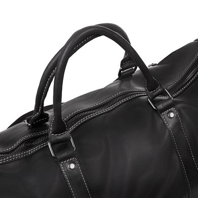Чоловіча шкіряна дорожня сумка ETERNO (Етерн) RB-NM15-0739A Чорний