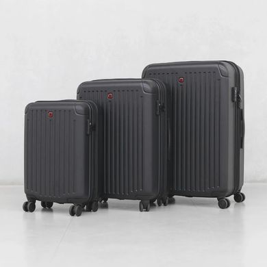 Чемодан Wenger Travel FLYN Большой расширяемый Black Черный Wt611391