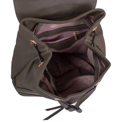 Жіночий рюкзак з якісного шкірозамінника і тканини AMELIE GALANTI (АМЕЛИ Галант) A981219-khaki Зелений
