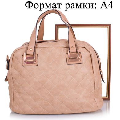 Жіноча сумка з якісного шкірозамінника AMELIE GALANTI (АМЕЛИ Галант) A981082-beige Бежевий