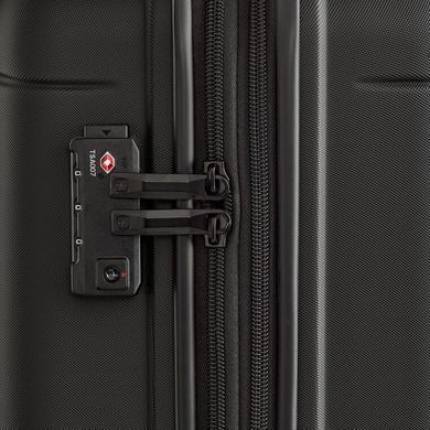 Чемодан Wenger Travel FLYN Большой расширяемый Black Черный Wt611391