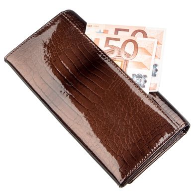Женский кошелек с монетницей на защелке ST Leather 18906 Коричневый