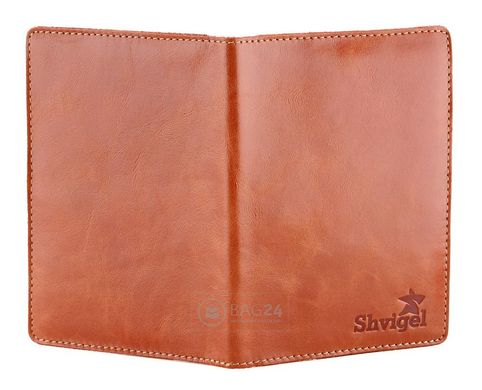 Удобный кожаный мужской бумажник SHVIGEL 00092
