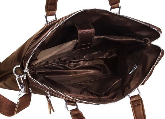 Женский деловой портфель из эко кожи Villado коричневый
