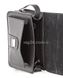 Компактна чоловіча шкіряна барсетка-сумка Handmade 10040, Чорний