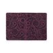 Фиолетовая дизайнерская кожаная обложка для паспорта, коллекция "Buta Art"