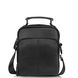 Мужская кожаная сумка на плечо Tiding Bag M35-0118A Черный