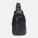 Мужской кожаный рюкзак Keizer K15609bl-black