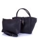 Жіноча сумка з якісного шкірозамінника AMELIE GALANTI (АМЕЛИ Галант) A981121-black Чорний