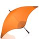 Протиштормова парасолька-тростина жіноча механічна з великим куполом BLUNT (Блант) Bl-classic-orange Помаранчева