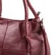 Женская сумка из качественного кожезаменителя VALIRIA FASHION (ВАЛИРИЯ ФЭШН) DET1849-17 Бордовый