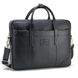 Классическая деловая кожаная сумка для ноутбука 15"  Tom Stone 715