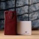 Кожаный женский кошелек-клатч с отделением под телефон ST Leather 23102 Бордовый