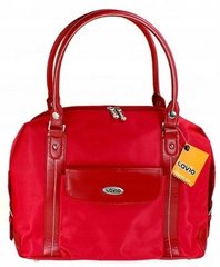 Яркая деловая женская сумка для ноутбука 15.6 дюймов Lavio красная