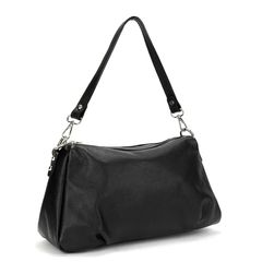 Женская кожаная мягкая сумочка Firenze Italy F-IT-0106A Черный