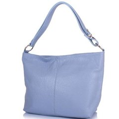 Женская кожаная сумка ETERNO (ЭТЕРНО) ETK03-39-5 Голубой